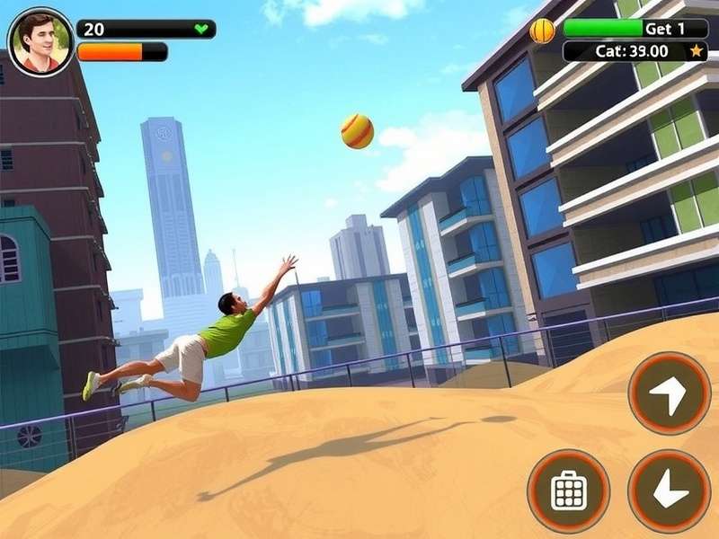 Mumbai Volley Strike Gameplay Screenshot